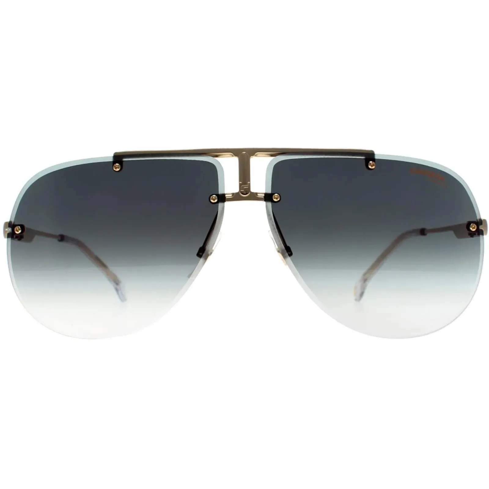 Carrera Aviator^Sunglasses 1052/S LOJ 9K Gold Crystal Green Gradient