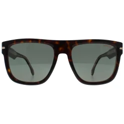 Carrera Rectangle^Sunglasses 340/S QUM QT Dark Havana Green