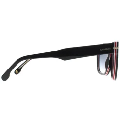 Carrera Rectangle^Sunglasses 340/S 2M2 08 Black Gold Dark Blue Gradient