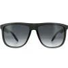 Carrera Rectangle^Sunglasses 5003 DDL/JJ Dark Grey Grey Gradient
