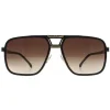 Carrera Aviator^Sunglasses 1071/S I46 86 Black Gold Brown Gradient