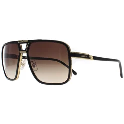 Carrera Aviator^Sunglasses 1071/S I46 86 Black Gold Brown Gradient