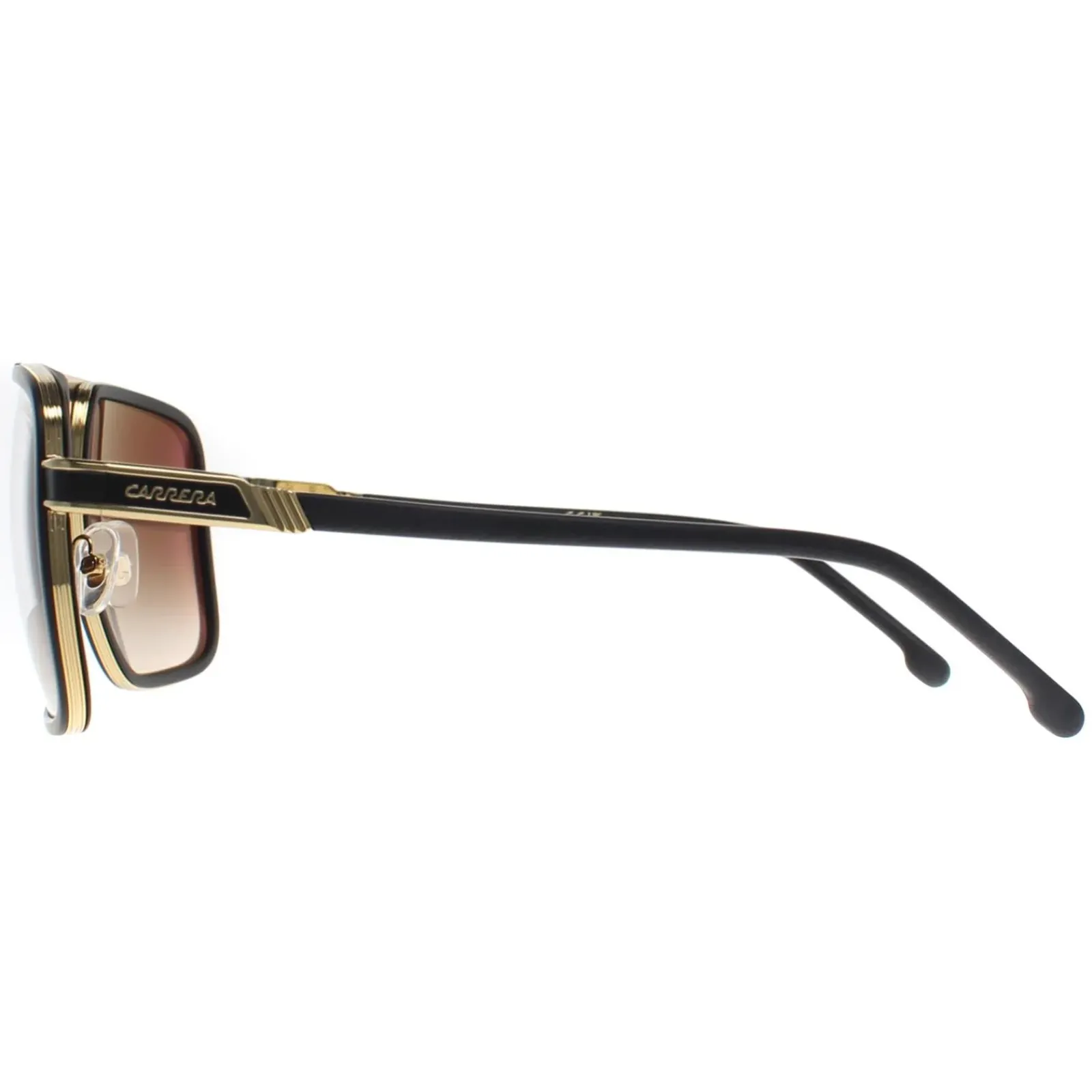 Carrera Aviator^Sunglasses 1071/S I46 86 Black Gold Brown Gradient