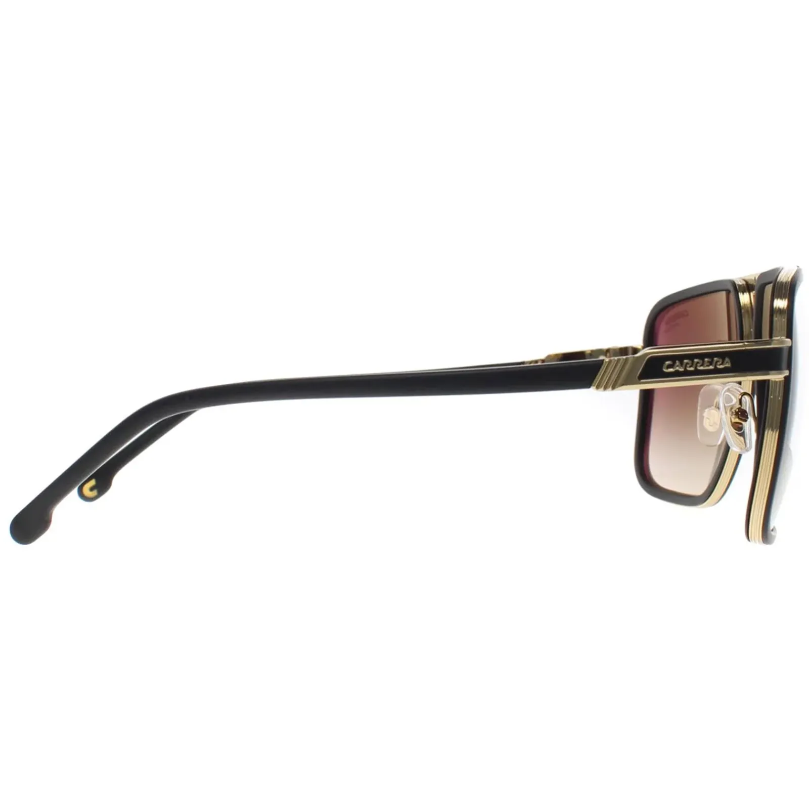 Carrera Aviator^Sunglasses 1071/S I46 86 Black Gold Brown Gradient