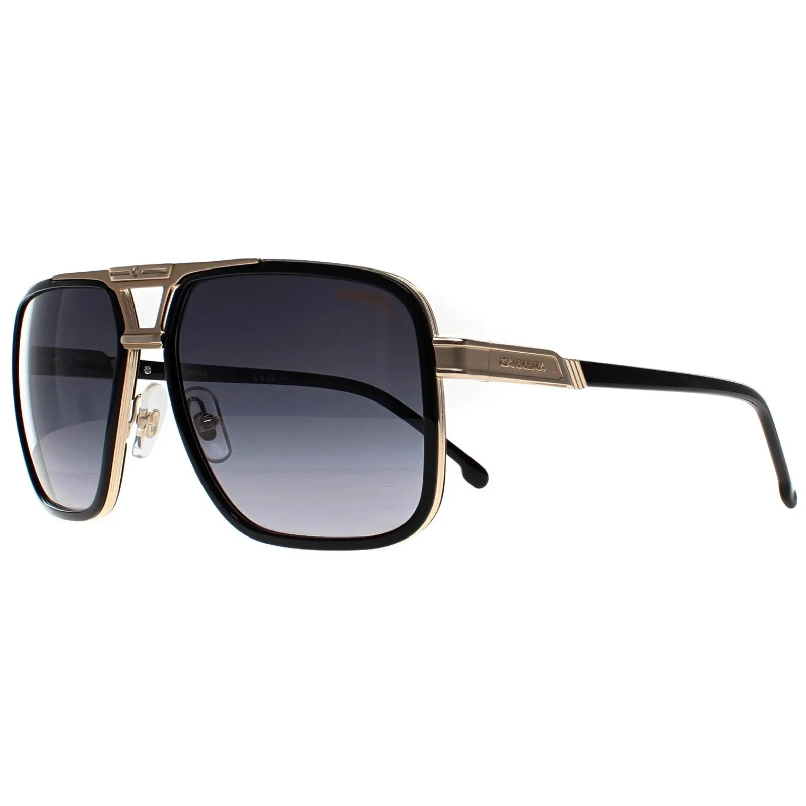 Carrera Aviator^Sunglasses 1071/S 2M2 9O Black Gold Grey Gradient