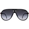 Carrera Aviator^Sunglasses Champion/N OIT 9O Black Red Dark Grey Gradient