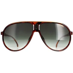 Carrera Aviator^Sunglasses CHAMPION65/N 0UC 9K Red Havana Green Gradient