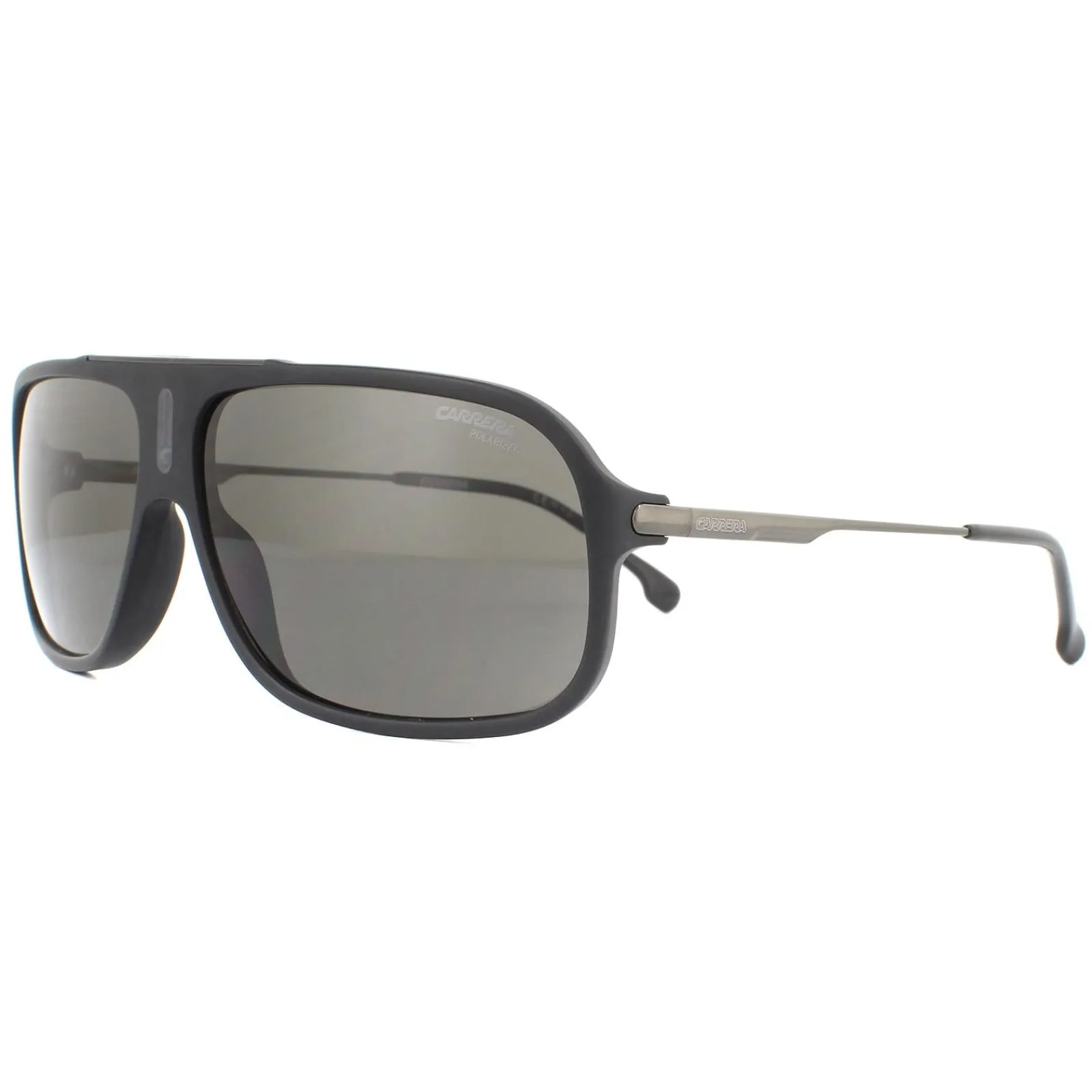 Carrera Polarised^Sunglasses Cool 65 003/M9 Matte Black Grey Polarized