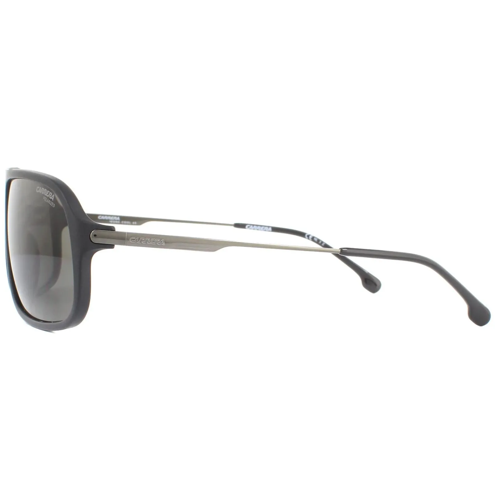 Carrera Polarised^Sunglasses Cool 65 003/M9 Matte Black Grey Polarized