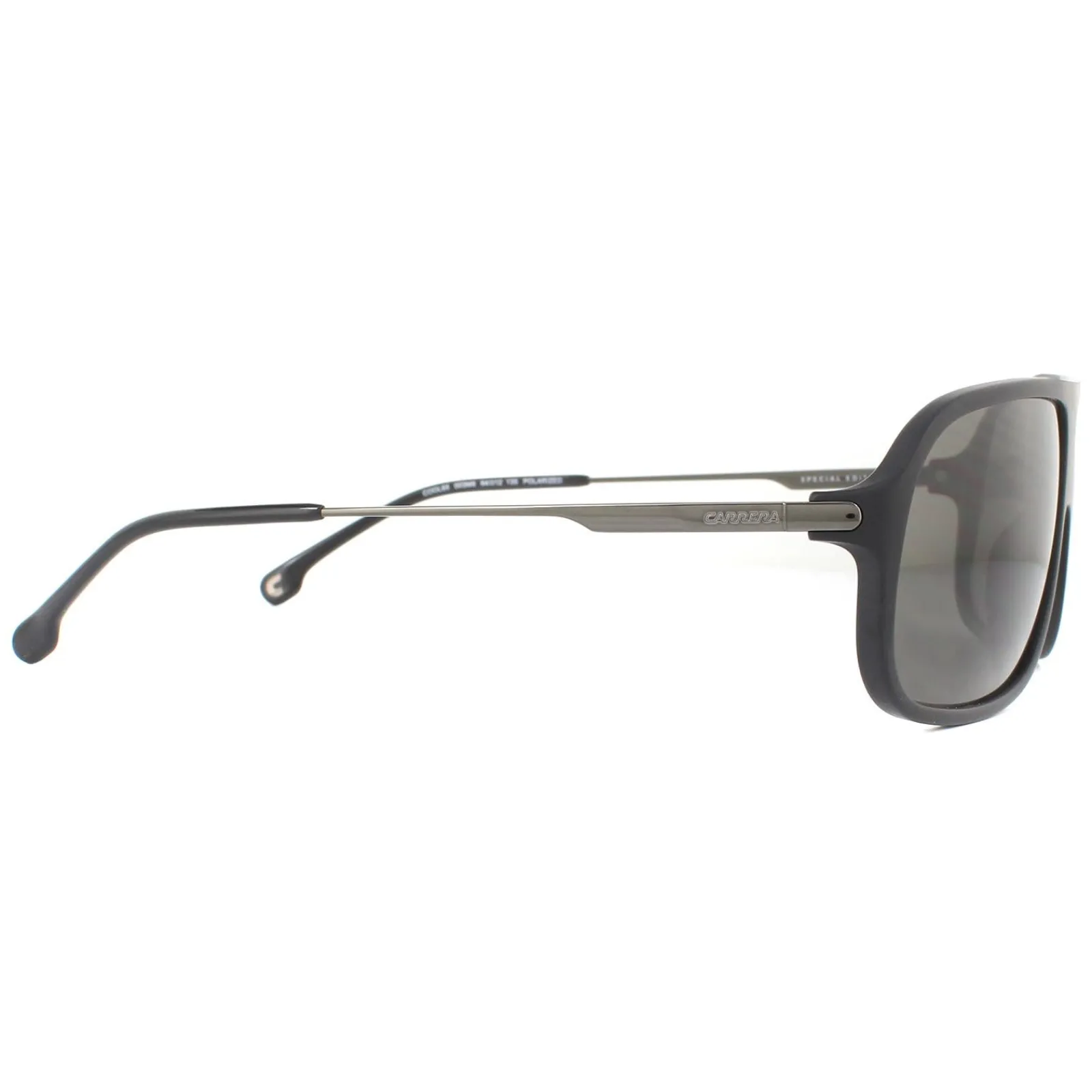 Carrera Polarised^Sunglasses Cool 65 003/M9 Matte Black Grey Polarized