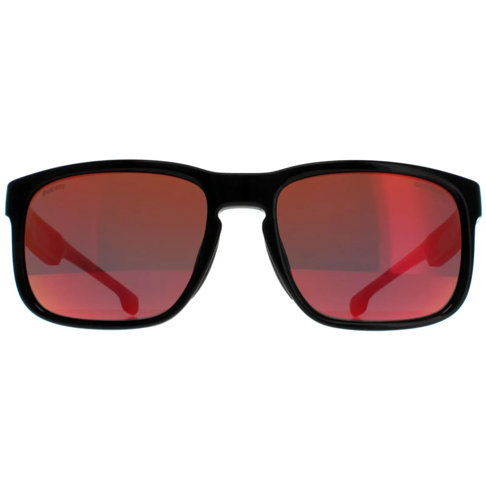Carrera Rectangle^Sunglasses Ducati CARDUC 001/S OA4 UZ Black Red Mirror