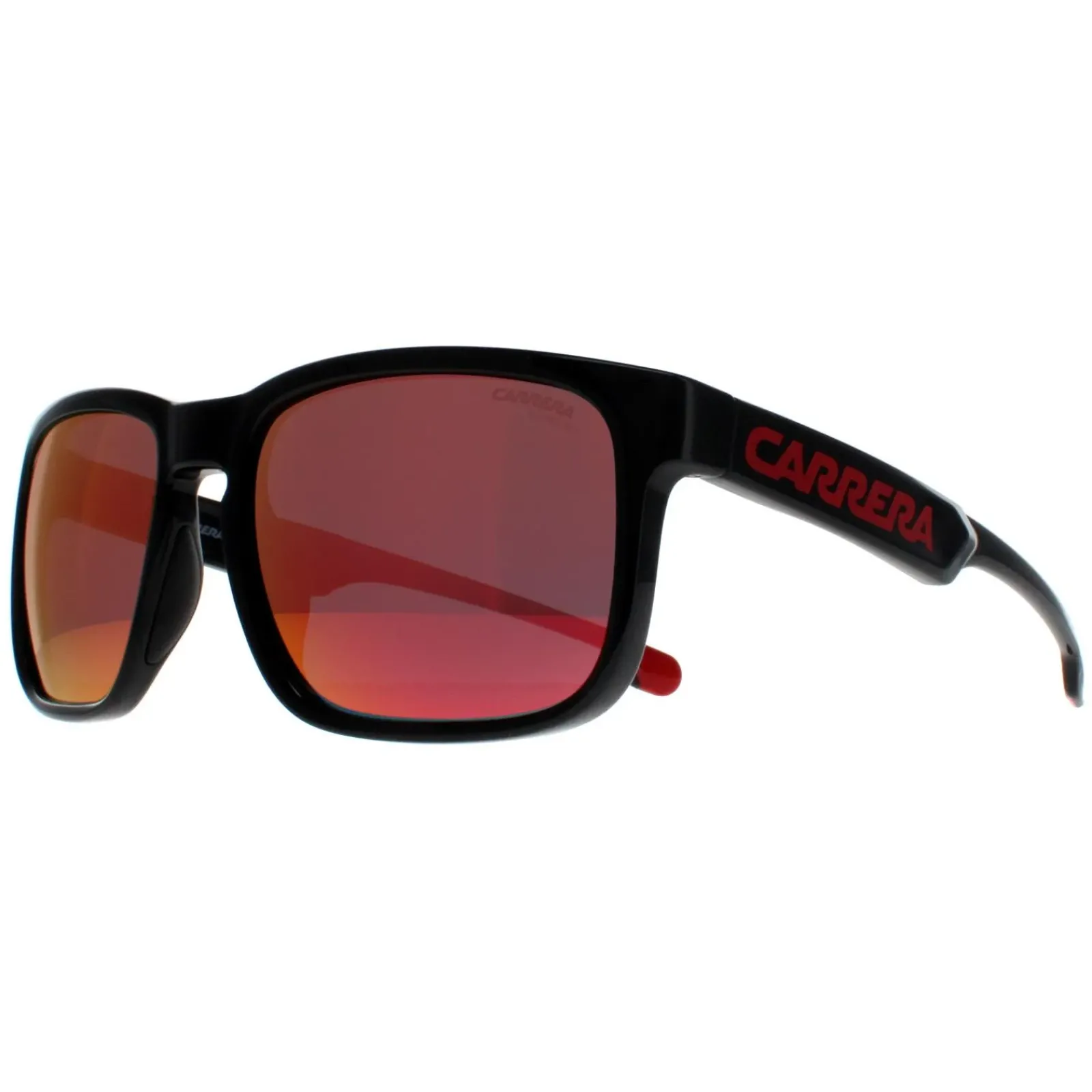 Carrera Rectangle^Sunglasses Ducati CARDUC 001/S OA4 UZ Black Red Mirror