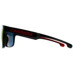 Carrera Rectangle^Sunglasses Ducati CARDUC 001/S OA4 UZ Black Red Mirror