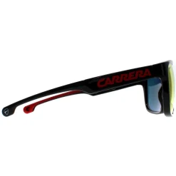 Carrera Rectangle^Sunglasses Ducati CARDUC 001/S OA4 UZ Black Red Mirror