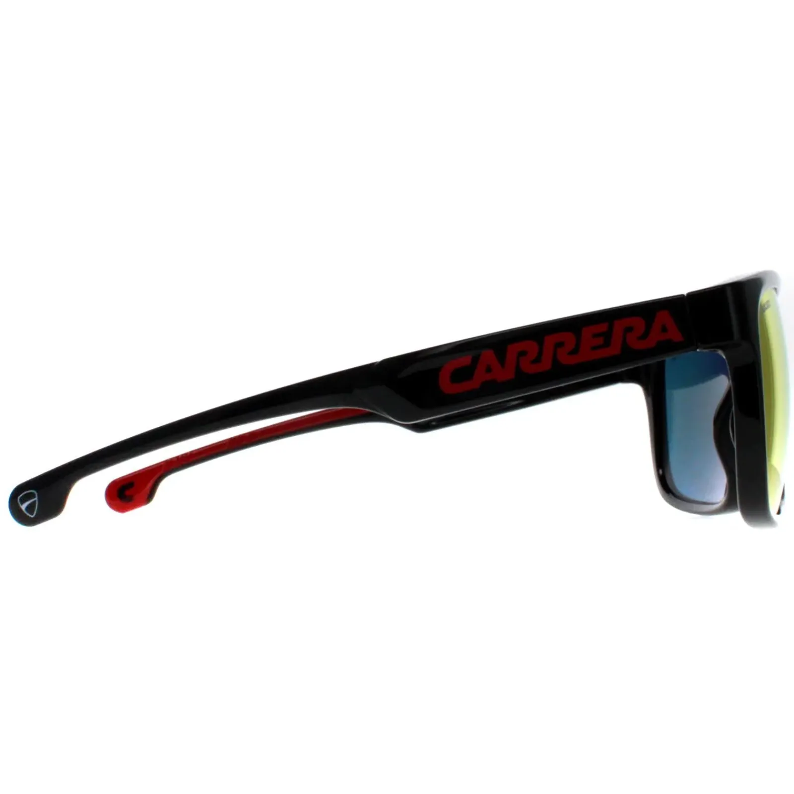 Carrera Rectangle^Sunglasses Ducati CARDUC 001/S OA4 UZ Black Red Mirror