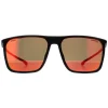 Carrera Square^Sunglasses Ducati CARDUC 034/S OIT UZ Black Red Red Mirror