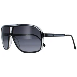 Carrera Aviator^Sunglasses Grand Prix 3 80S/9O Black and White Grey Gradient