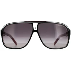 Carrera Aviator^Sunglasses Grand Prix 2 T4O 9O Black Red Dark Grey Gradient