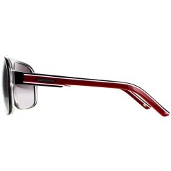 Carrera Aviator^Sunglasses Grand Prix 2 T4O 9O Black Red Dark Grey Gradient