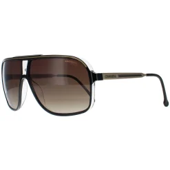 Carrera Aviator^Sunglasses GRAND PRIX 3 2M2 HA Black Gold Brown Gradient