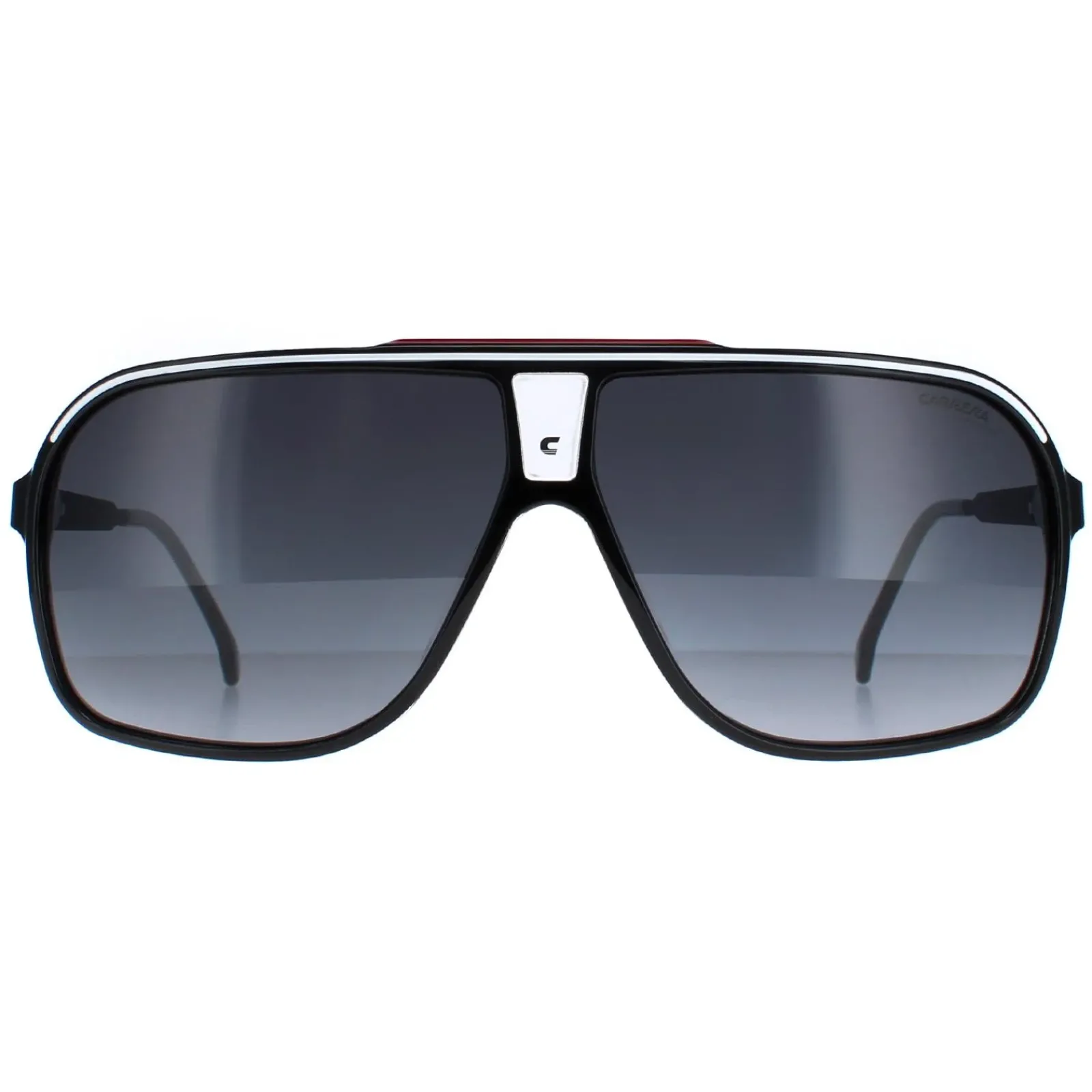 Carrera Aviator^Sunglasses GRAND PRIX 3 08A WJ Black Grey Grey Gradient Polari