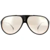 Carrera Aviator^Sunglasses Hot 65 KDX/G4 Black Nude Brown Mirror