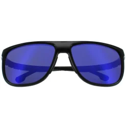 Carrera Rectangle^Sunglasses Hyperfit 17S D51 XT Black Blue Blue Sky Mirror
