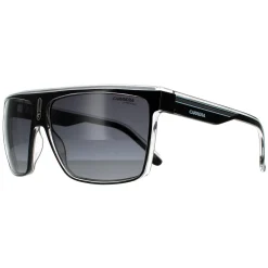 Carrera Shield|Shield^Sunglasses 22/N 80S 9O Black White Dark Grey Gradient