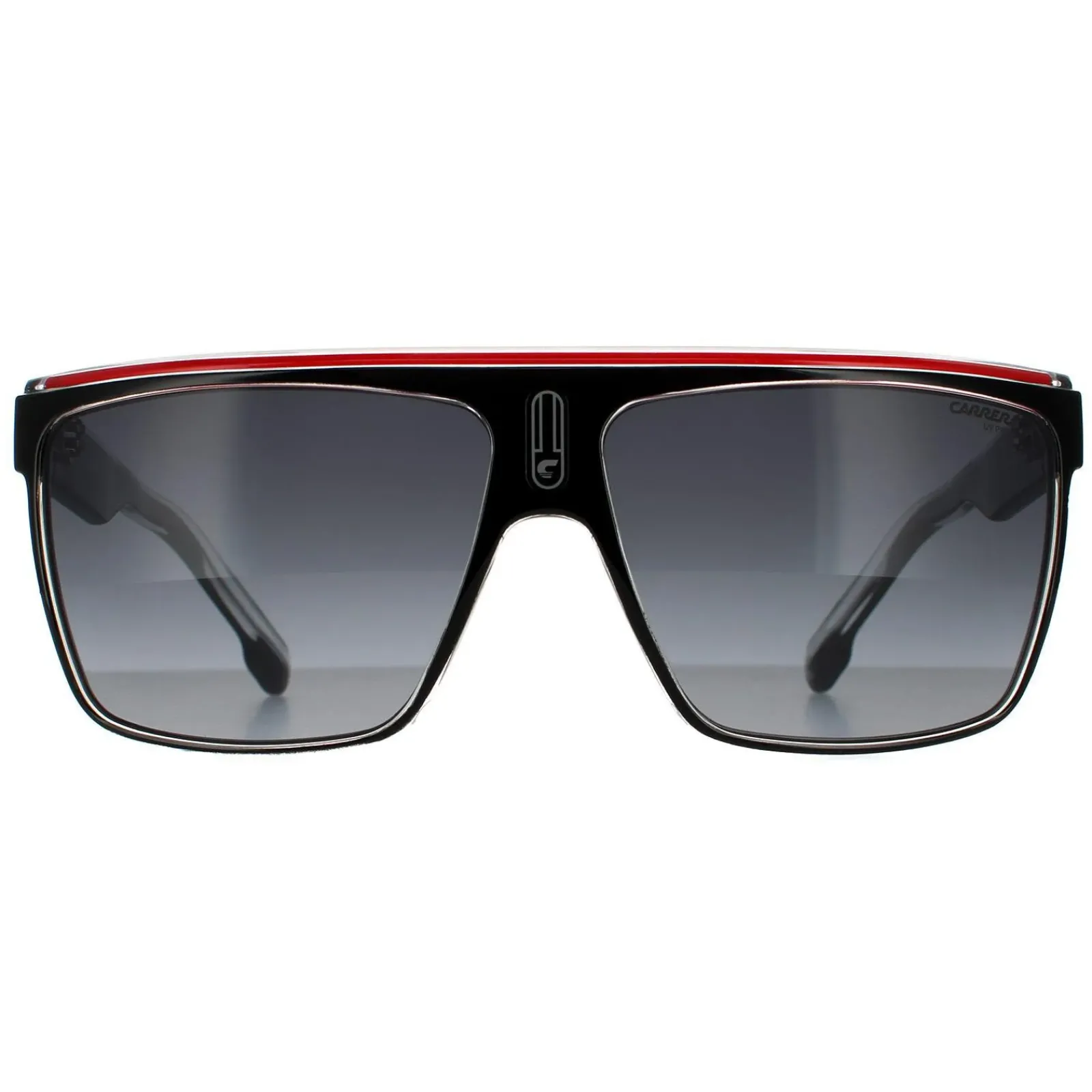 Carrera Shield|Shield^Sunglasses 22/N T4O 9O Black Crystal White Red Dark Grey Gradi