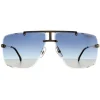 Carrera Rimless^Sunglasses 1016/S 001 08 Yellow Gold Dark Blue Gradient
