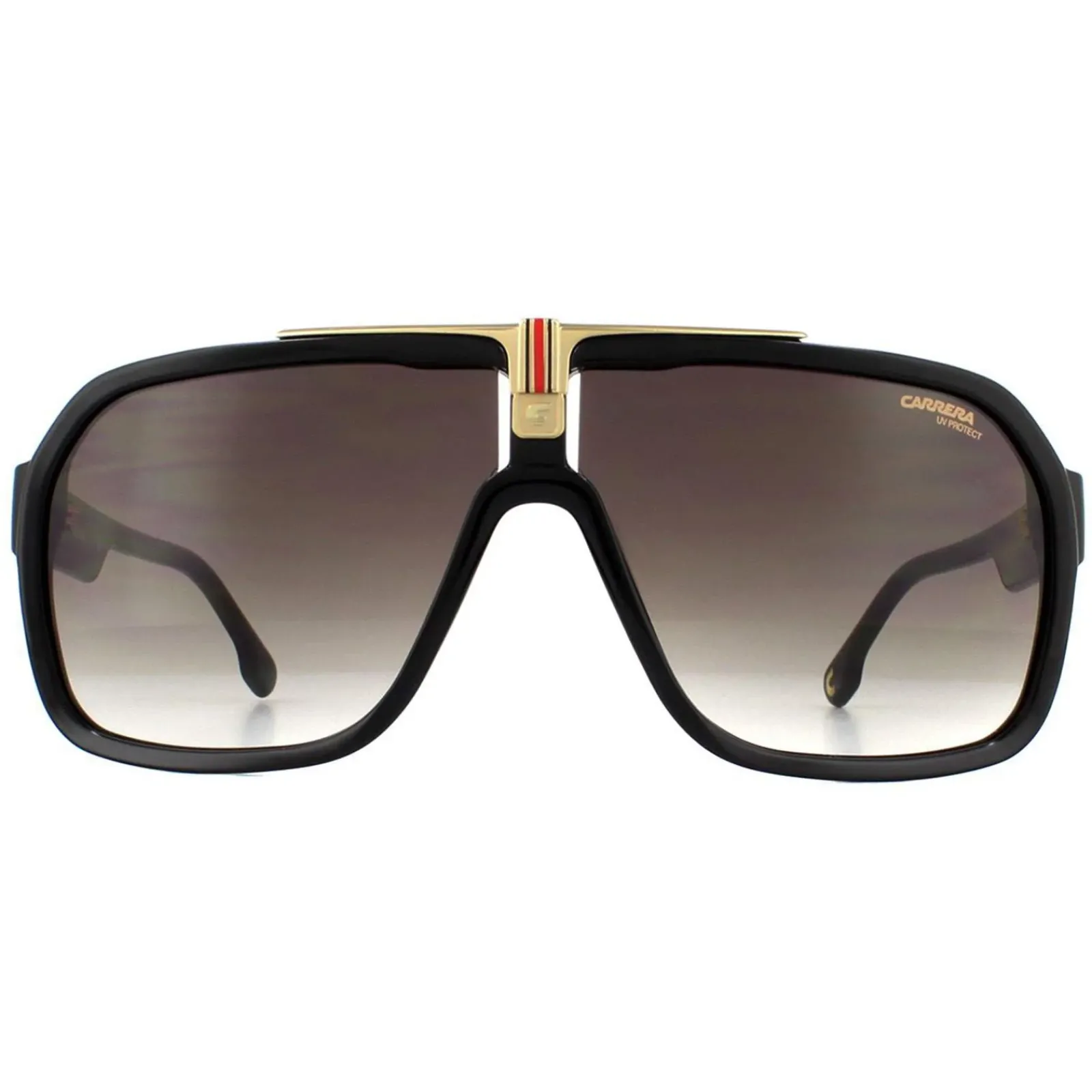 Carrera Shield^Sunglasses 1014/S 807 HA Black Brown Gradient