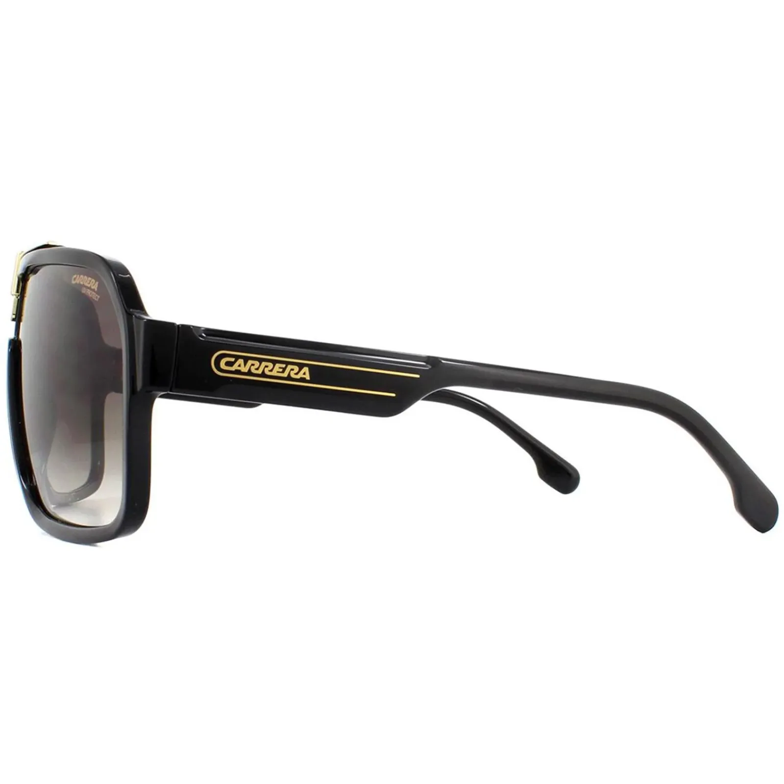 Carrera Shield^Sunglasses 1014/S 807 HA Black Brown Gradient