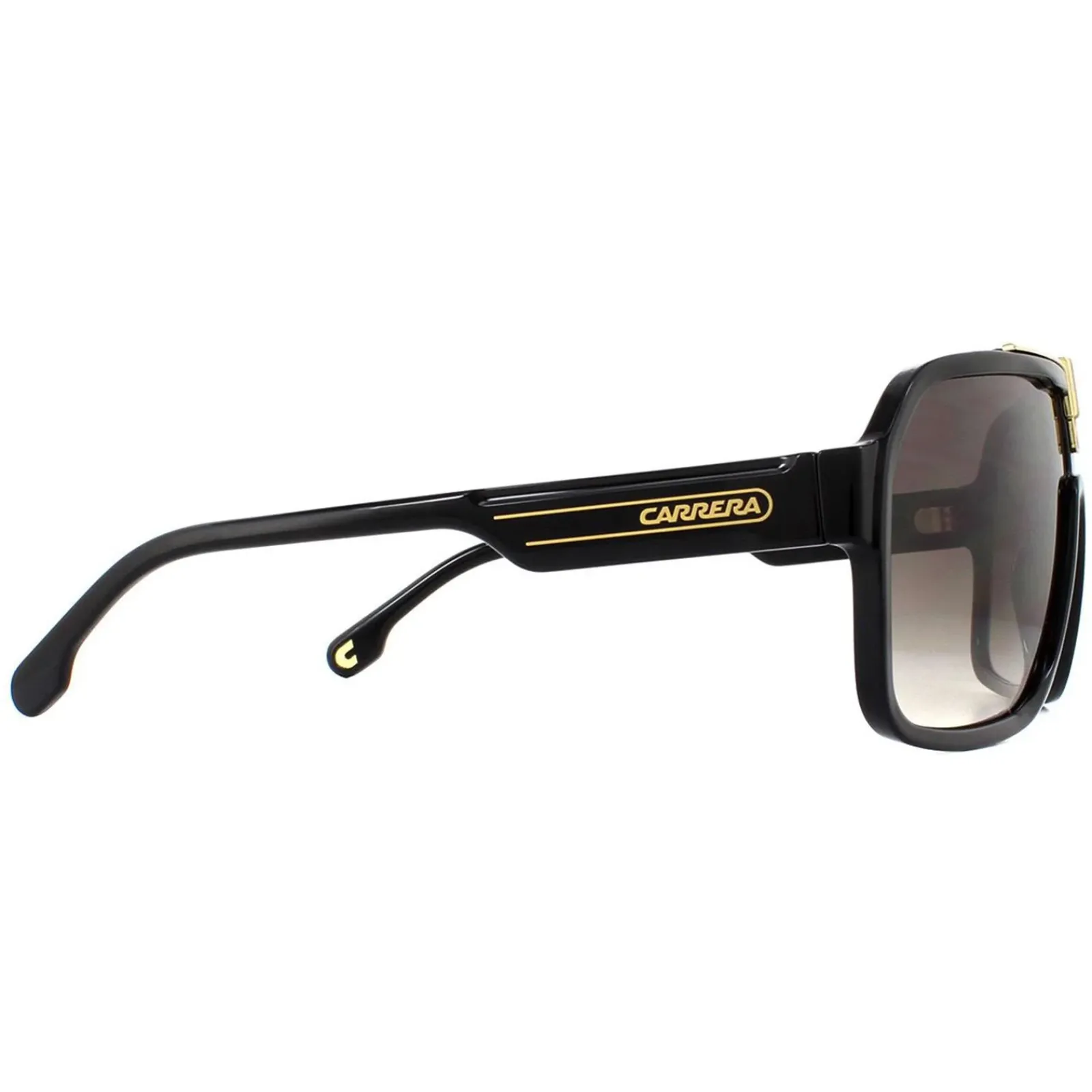 Carrera Shield^Sunglasses 1014/S 807 HA Black Brown Gradient
