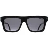 Carrera Polarised^Sunglasses 305/S 807 M9 Black Dark Grey Polarized