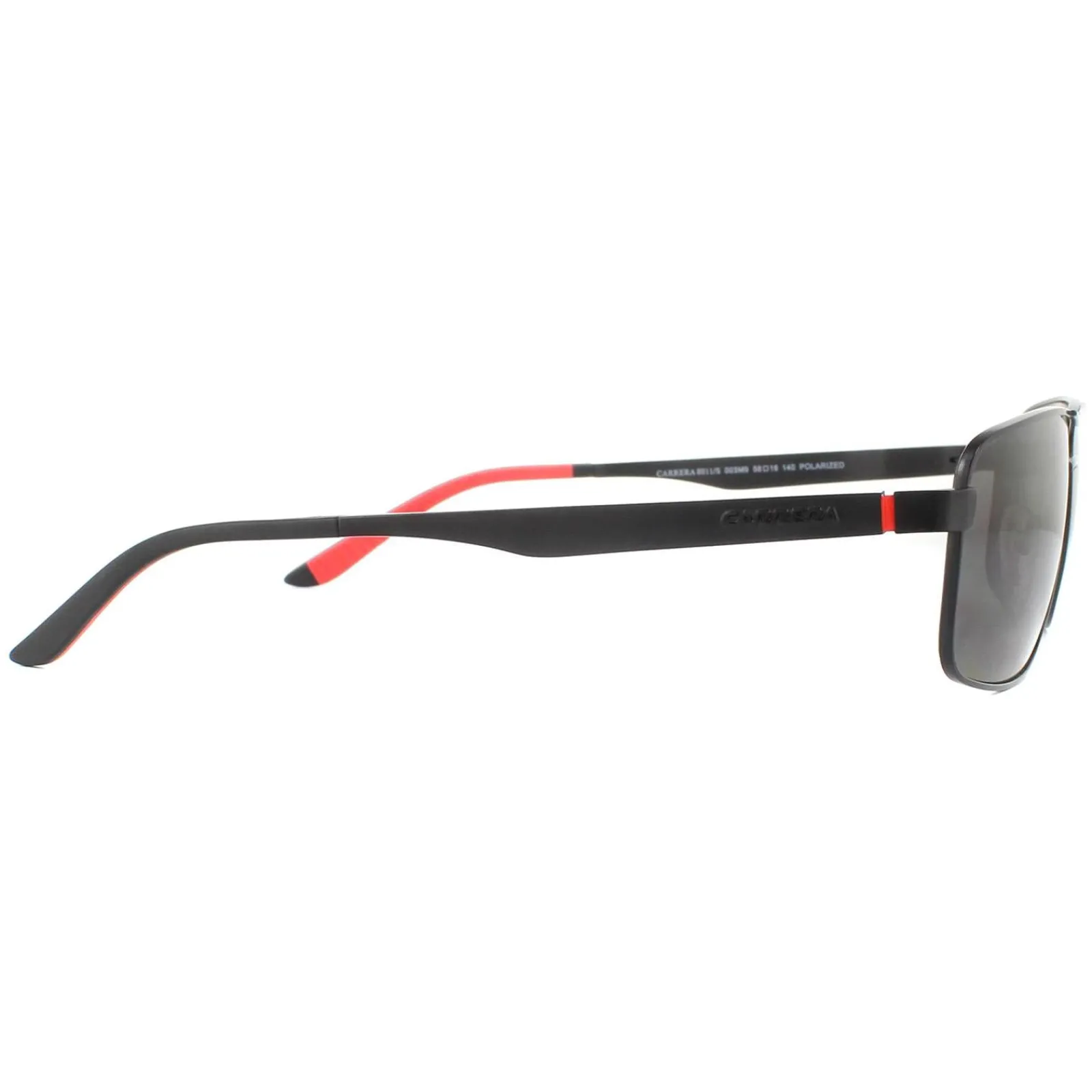 Carrera Polarised^Sunglasses 8011/S 003 M9 Matte Black Grey Polarized