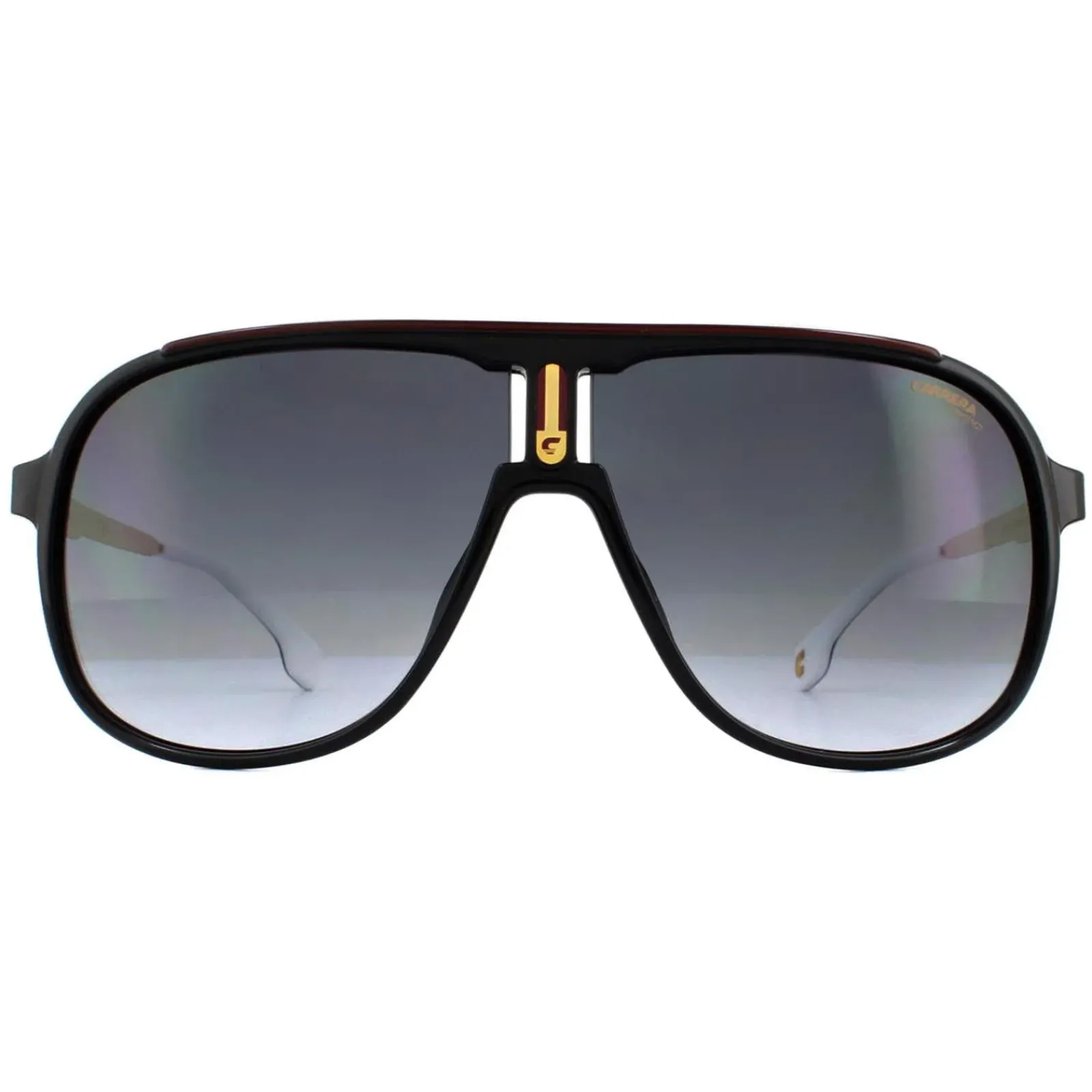 Carrera Aviator^Sunglasses 1007/S 807 9O Black Gold Dark Grey Gradient