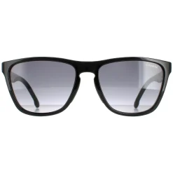 Carrera Square|Square^Sunglasses 8058/S 807 9O Black Dark Grey Gradient