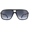 Carrera Aviator^Sunglasses 8035/S 807 9O Black Dark Grey Gradient