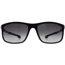 Carrera Rectangle^Sunglasses 4013/S 003 9O Matte Black Dark Grey Gradient