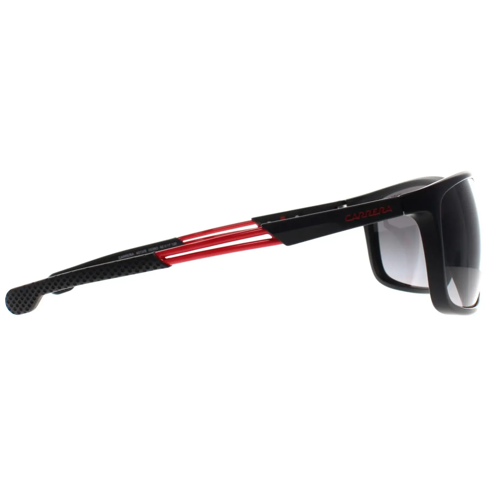 Carrera Rectangle^Sunglasses 4013/S 003 9O Matte Black Dark Grey Gradient