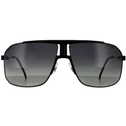 Carrera Rectangle^Sunglasses 1043/S/ 807 WJ Black Grey Gradient Polarised
