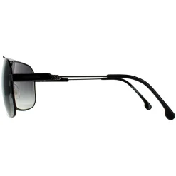 Carrera Rectangle^Sunglasses 1043/S/ 807 WJ Black Grey Gradient Polarised