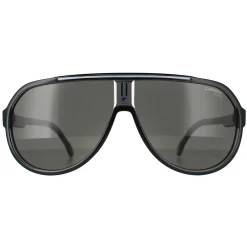Carrera Aviator^Sunglasses 1057/S 08A M9 Black Grey Grey Polarized