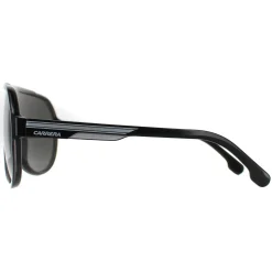 Carrera Aviator^Sunglasses 1057/S 08A M9 Black Grey Grey Polarized