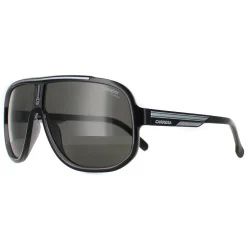 Carrera Rectangle^Sunglasses 1058/S 08A M9 Black Grey Grey