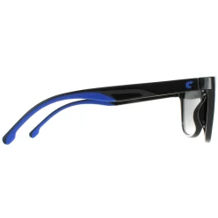 Carrera Square|Square^Sunglasses 8058/S D51 Z0 Black Blue Blue Mirror
