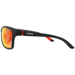 Carrera Polarised^Sunglasses 8013/S DL5 OZ Matt Black Red Mirror Polarized