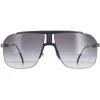 Carrera Square^Sunglasses 1043/S DTY 9O Blue Ruthenium Grey Gradient