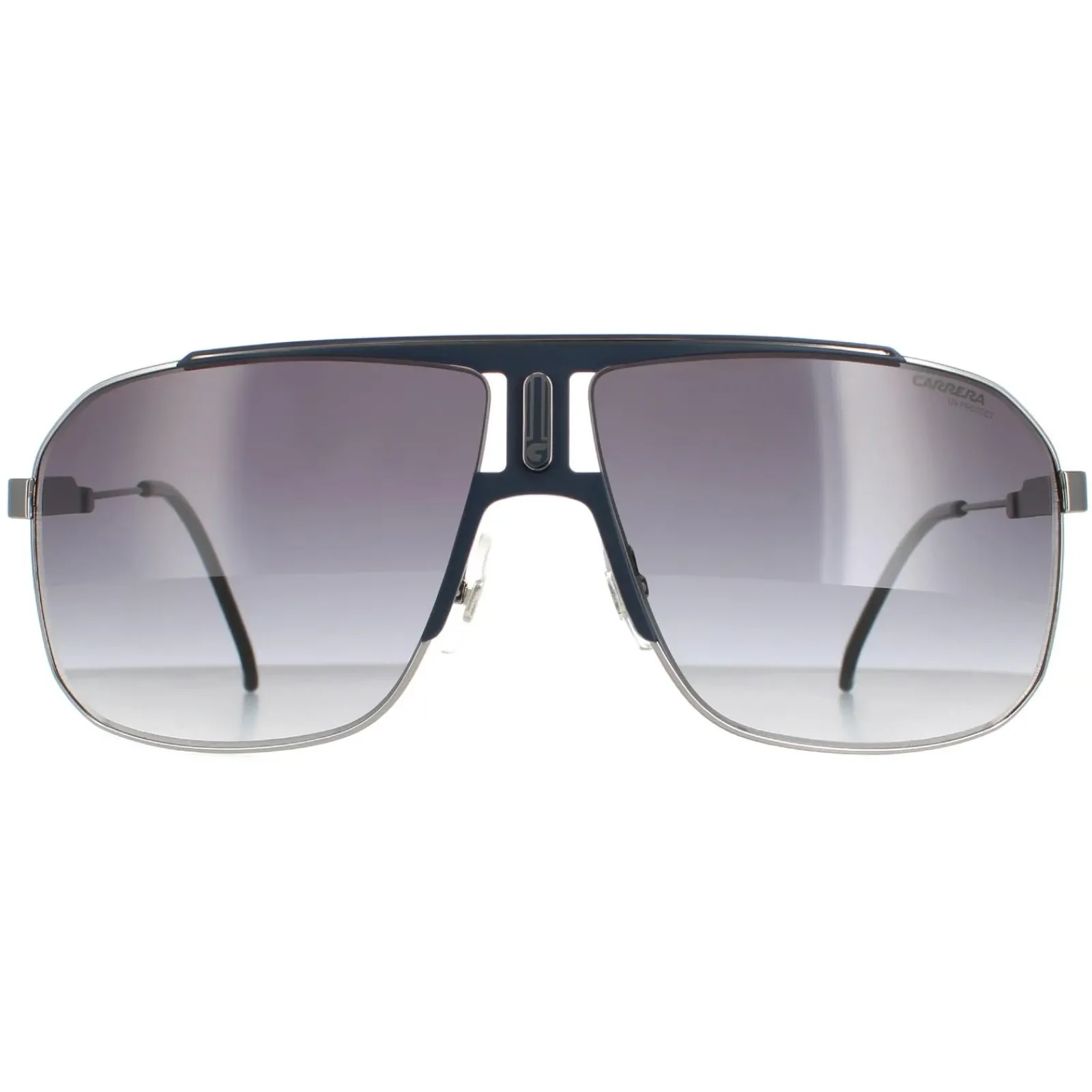 Carrera Square^Sunglasses 1043/S DTY 9O Blue Ruthenium Grey Gradient