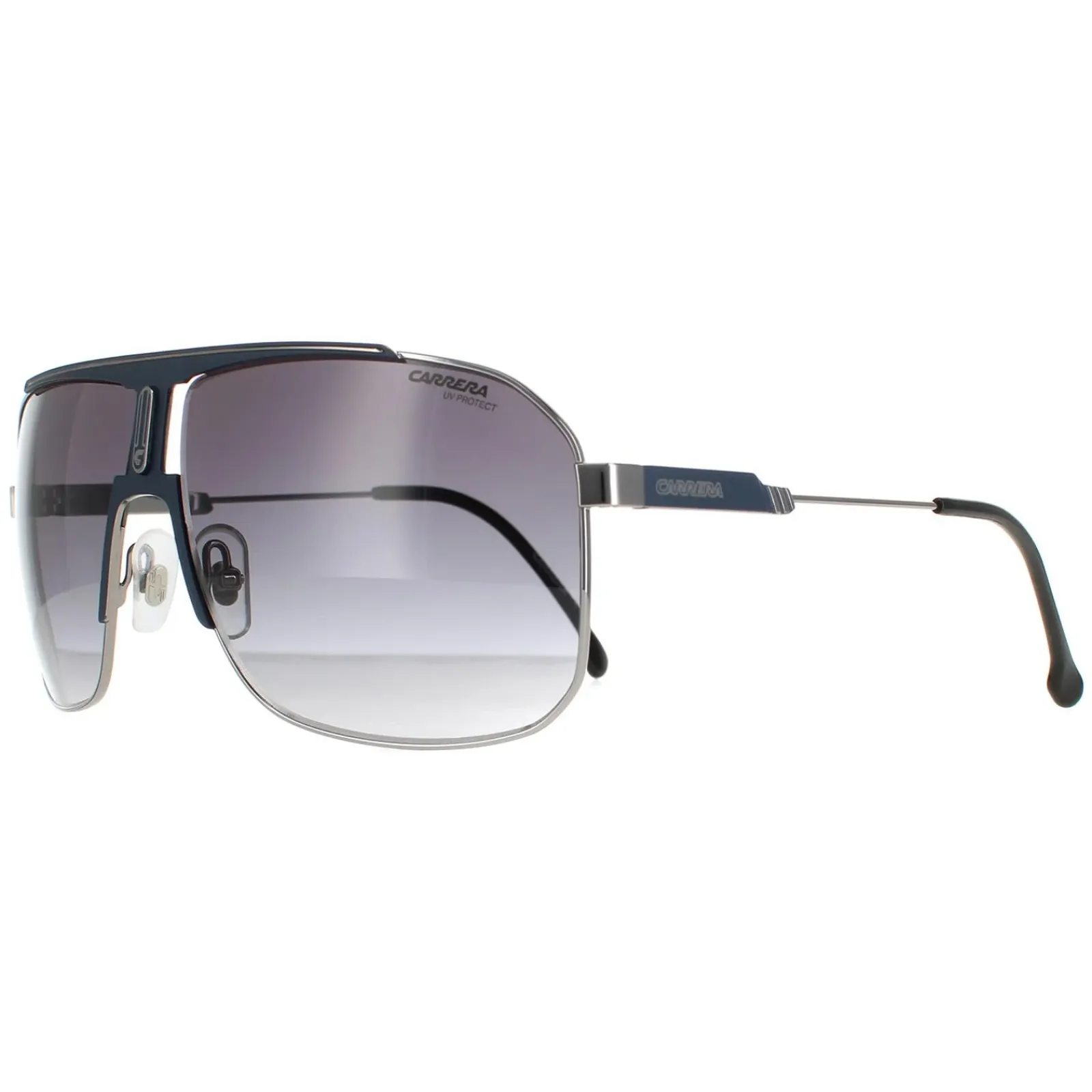 Carrera Square^Sunglasses 1043/S DTY 9O Blue Ruthenium Grey Gradient